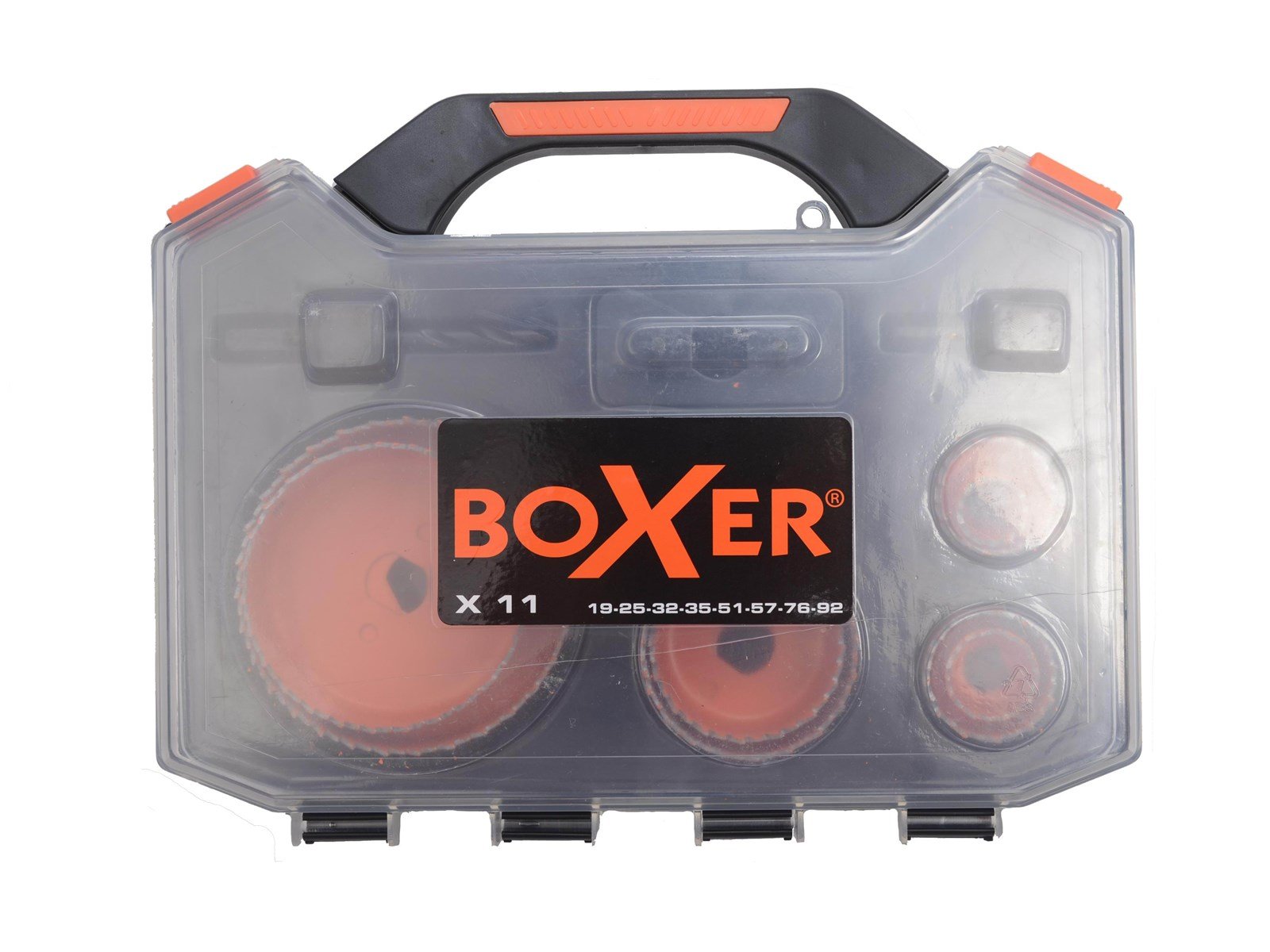 Boxer Hole saw set PLG 19-92 mm. Boxer Hole saw set PLG 19-92 mm.